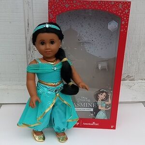 American Girl Disney Princess Jasmine Collector Series Doll With Original Box